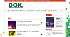 Desktop Screenshot of dokmagazin.de